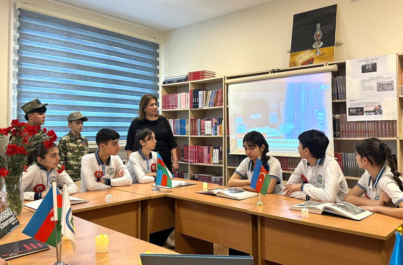 Təhsil ocaqlarında vətənpərvərlik ruhunda anım tədbirləri keçirilib - Şəkil 3