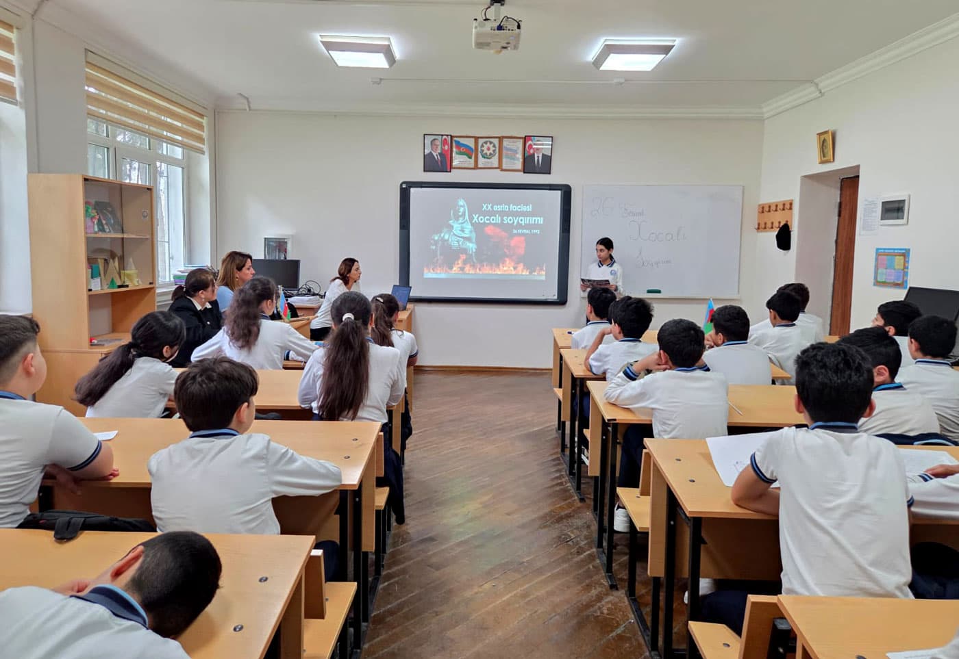 Təhsil ocaqlarında vətənpərvərlik ruhunda anım tədbirləri keçirilib - Şəkil 12