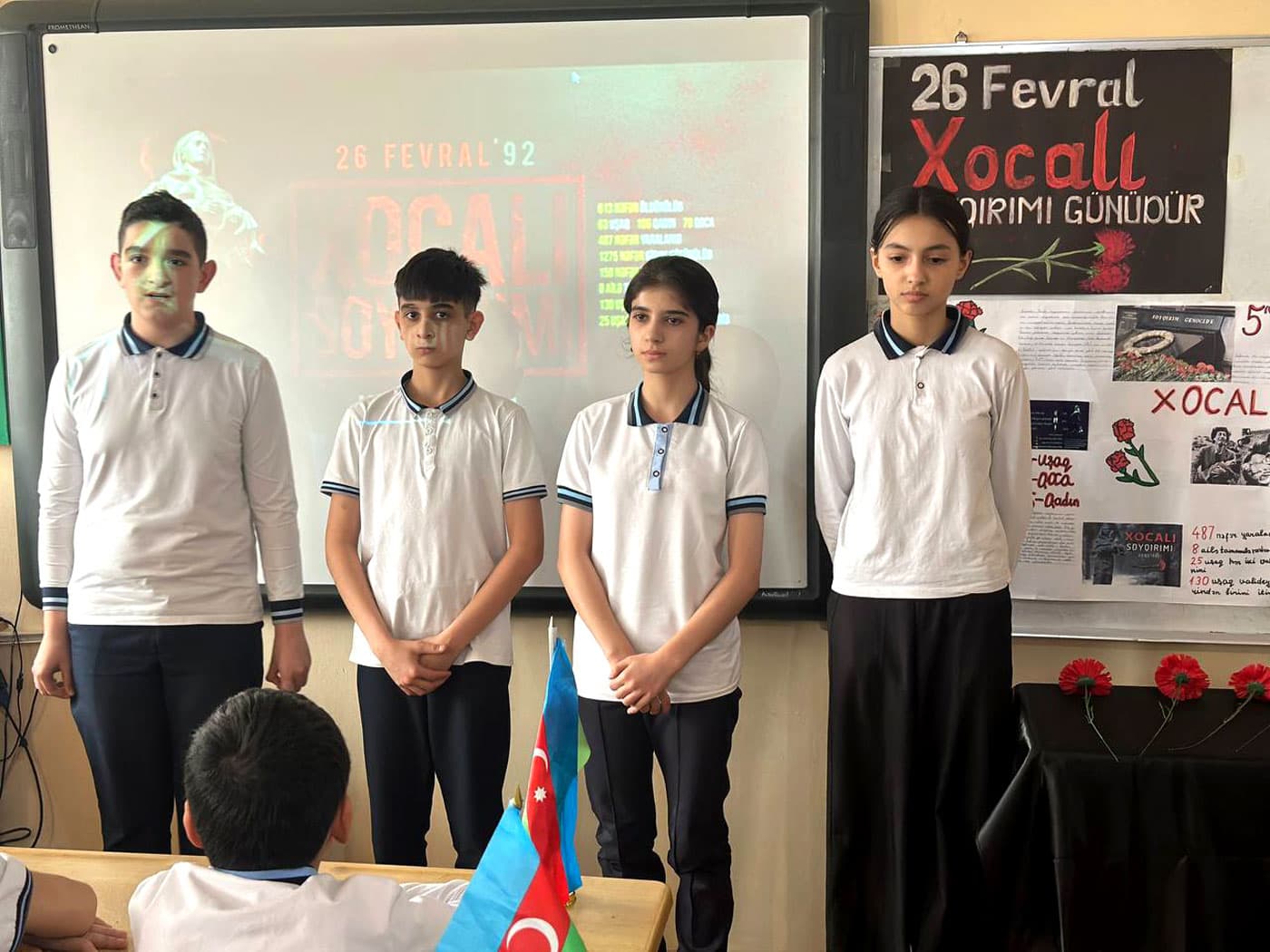 Təhsil ocaqlarında vətənpərvərlik ruhunda anım tədbirləri keçirilib - Şəkil 14
