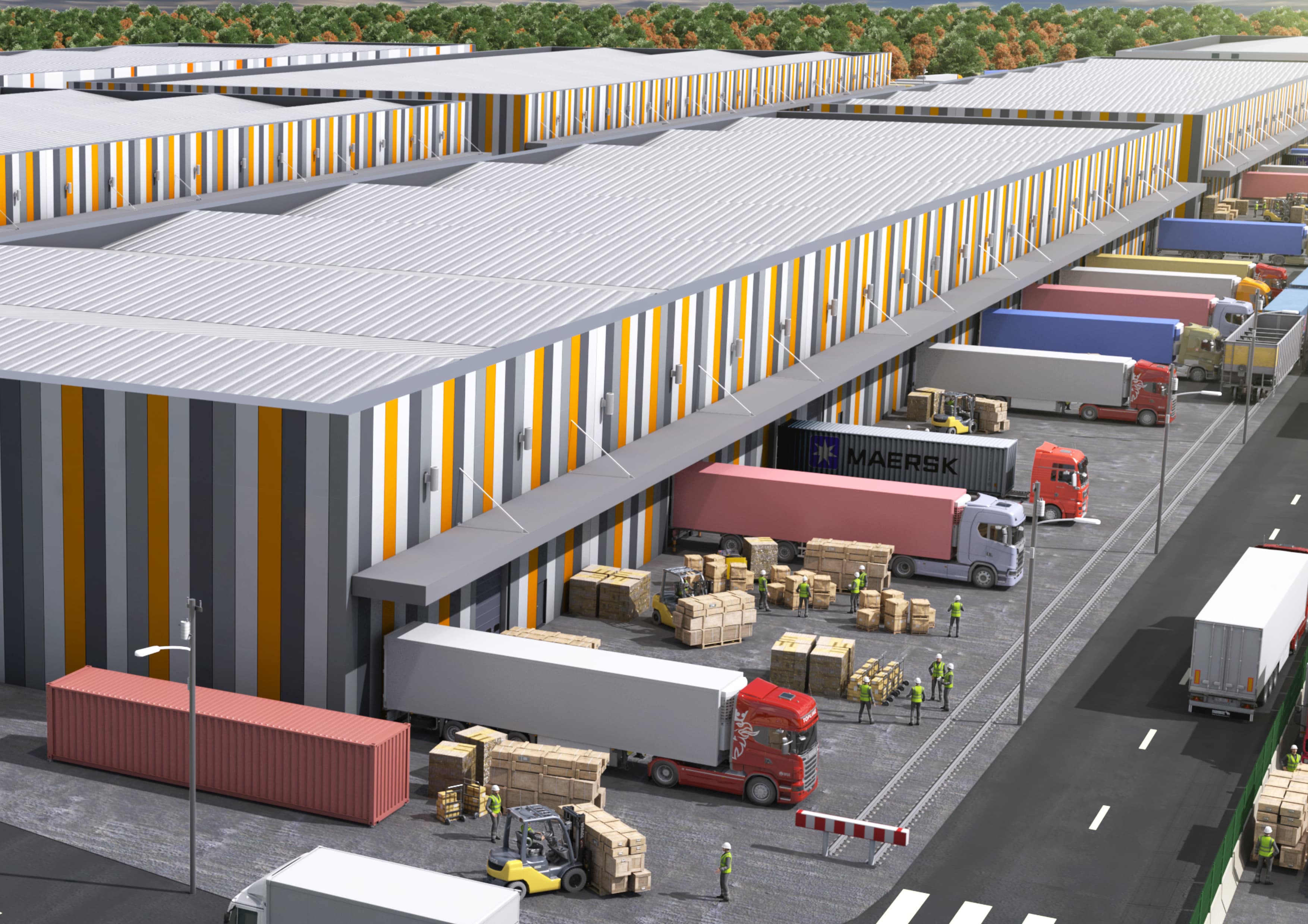 Abşeron Logistika Mərkəzi 80 000 m² yeni anbar kompleksini istifadəyə verdi - Şəkil 1