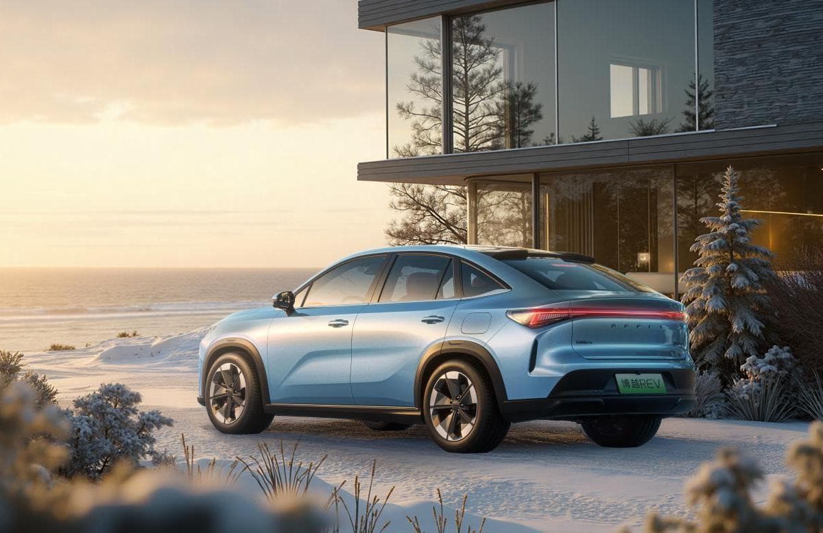 Geely Boyue REV: Livan 7 elektrik SUV-nin hibrid versiyası təqdim edildi - Şəkil 1