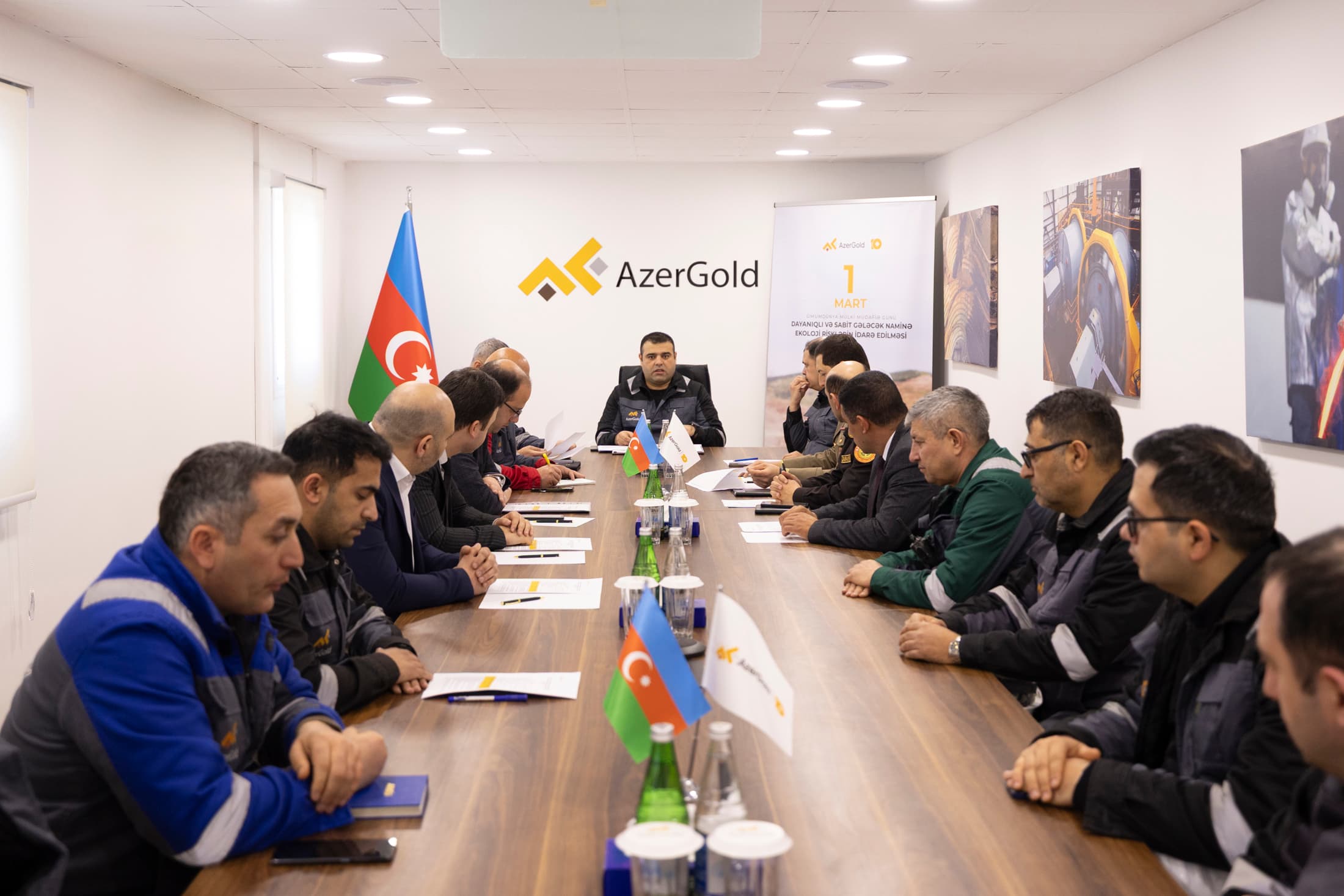 “AzerGold” QSC Daşkəsəndə Ümumdünya Mülki Müdafiə Gününə həsr olunmuş tədbir keçirib - Şəkil 4