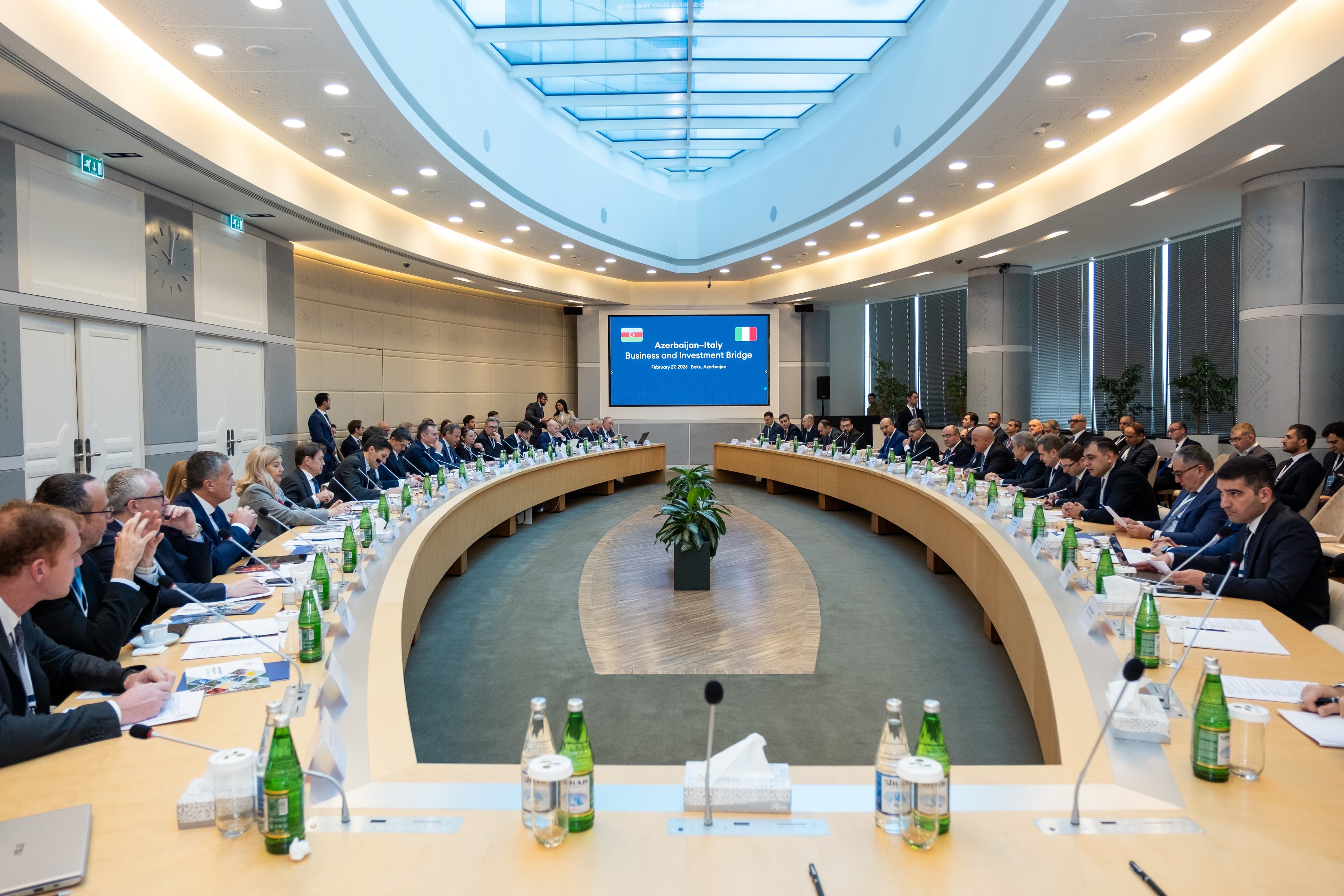 “Azərbaycan–İtaliya biznes və investisiya əlaqələri” mövzusunda tədbir keçirilib