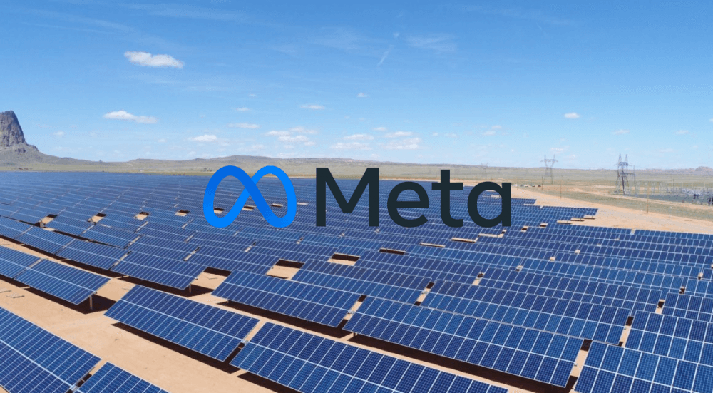 2030-cu ilədək sıfır karbon hədəfi: Meta təmiz enerji istifadəsini artırır