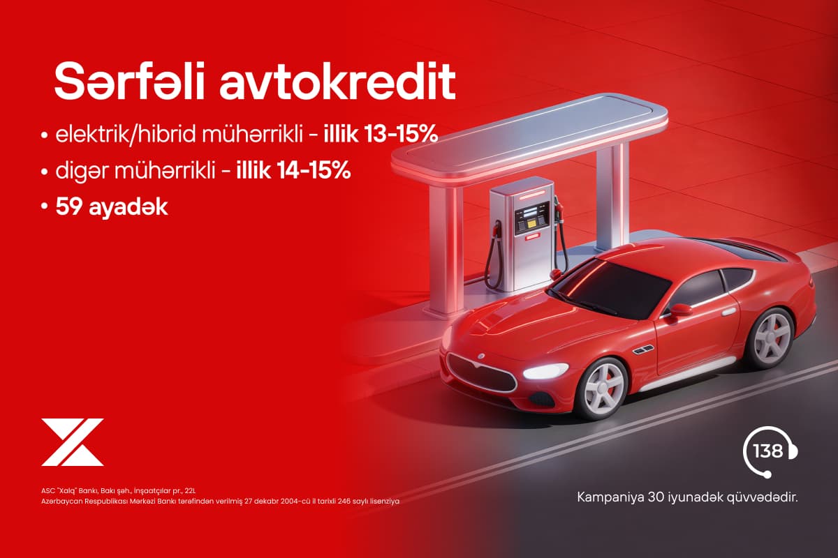 Xalq Bank sərfəli avtokredit şərtləri təqdim edir - Şəkil 1