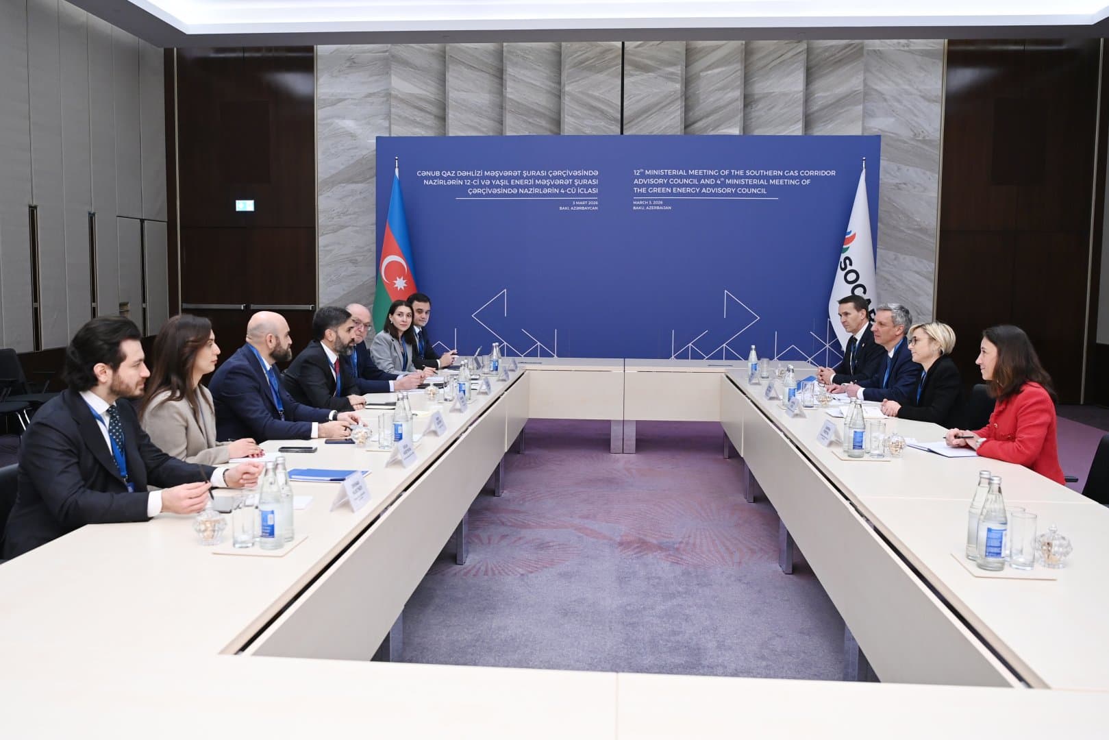 SOCAR prezidenti TotalEnergies rəhbərliyi ilə enerji təhlükəsizliyini müzakirə edib