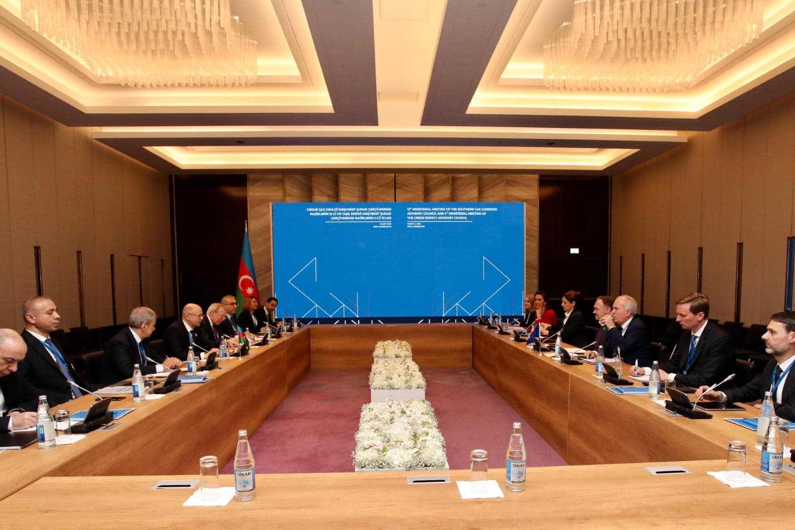 Azərbaycan Aİ ilə qaz təchizatı və elektrik layihələrini müzakirə edib