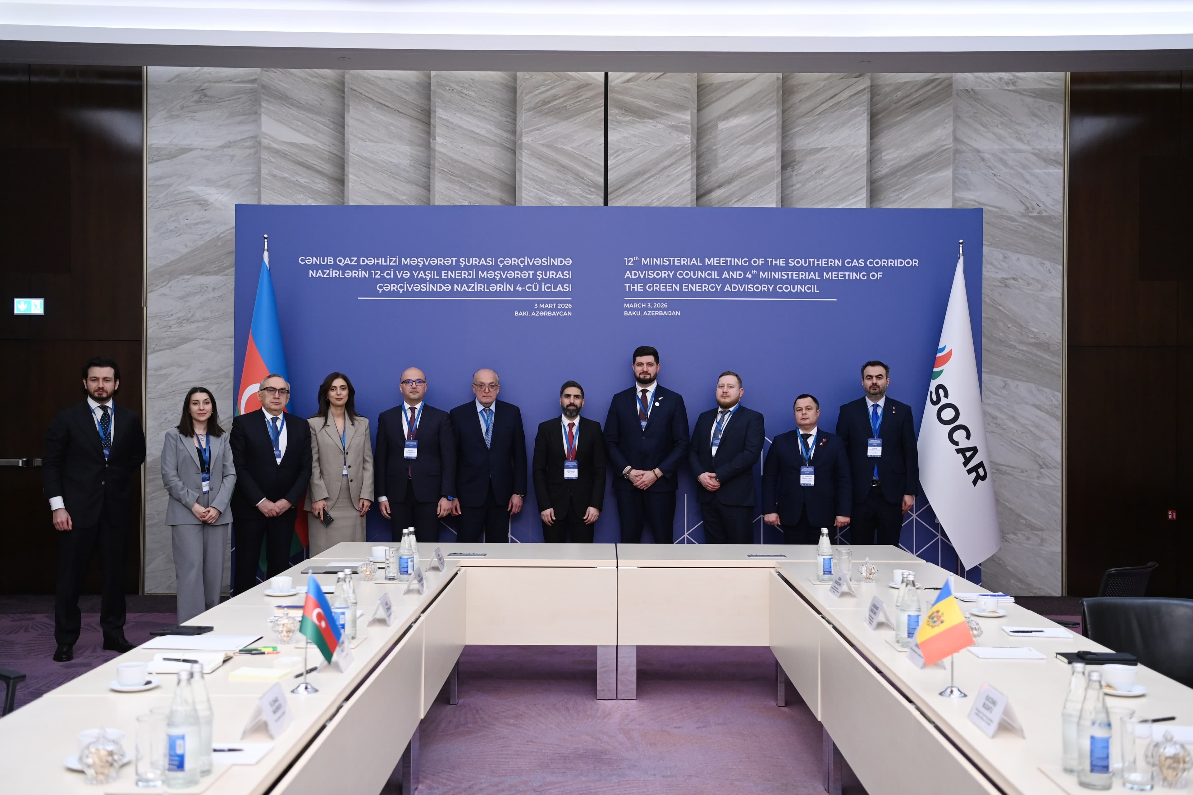SOCAR-Moldova enerji şirkətləri arasında əməkdaşlıq genişləndiriləcək