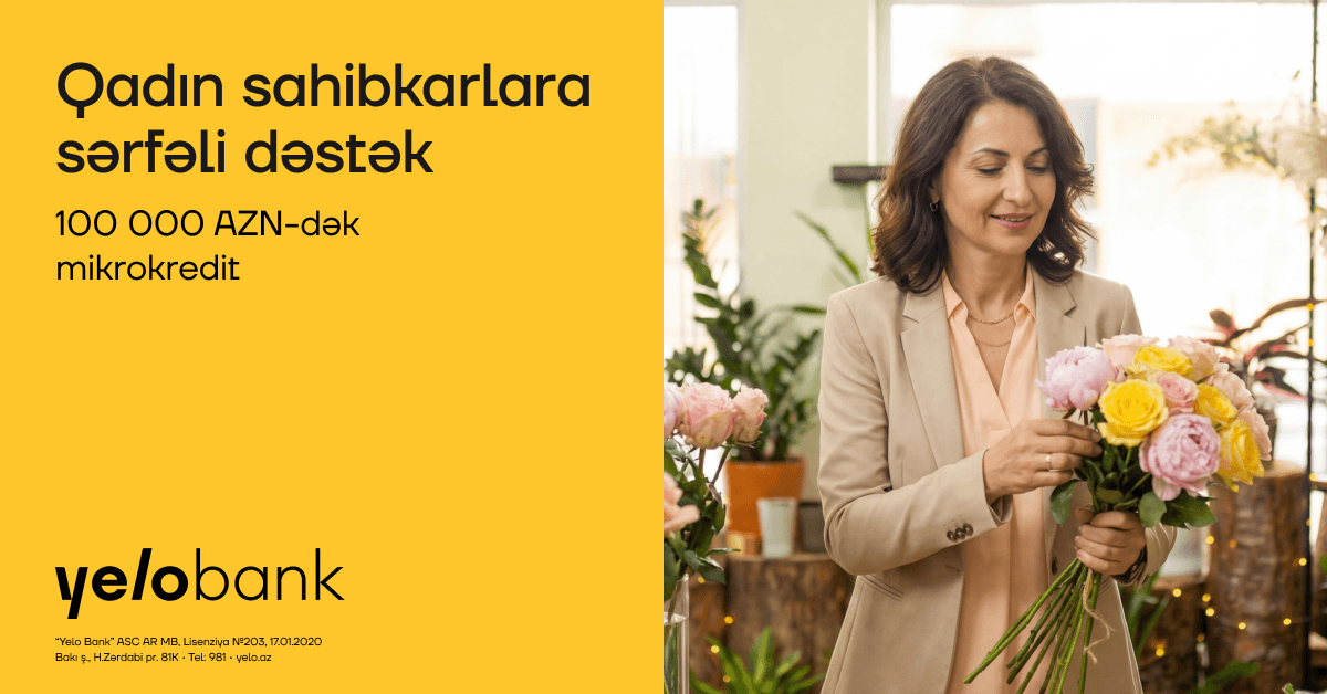 8 Mart ərəfəsində xanım sahibkarlara mikrokredit illik cəmi 8%-dən! - Şəkil 1