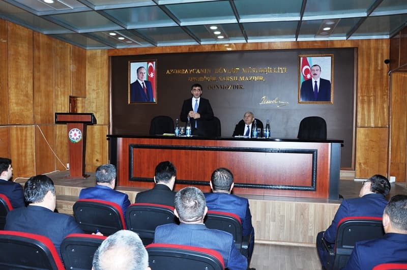 Tovuzda qəhvəyi mərmər bağacığına qarşı mübarizə işinə həsr olunmuş tədbir keçirilib - Şəkil 1