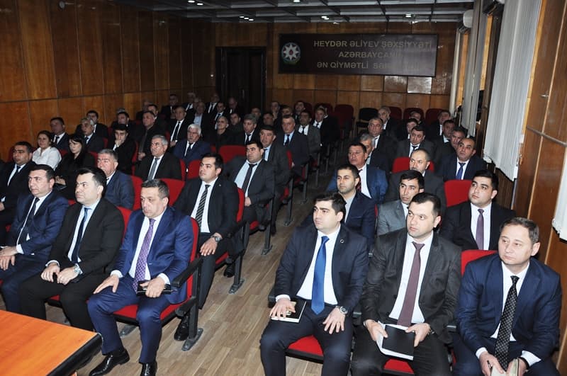 Tovuzda qəhvəyi mərmər bağacığına qarşı mübarizə işinə həsr olunmuş tədbir keçirilib - Şəkil 2