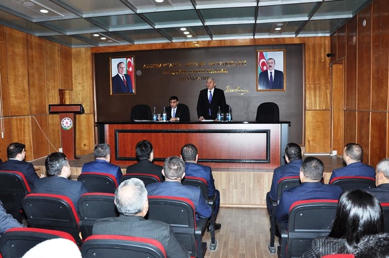 Tovuzda qəhvəyi mərmər bağacığına qarşı mübarizə işinə həsr olunmuş tədbir keçirilib - Şəkil 5
