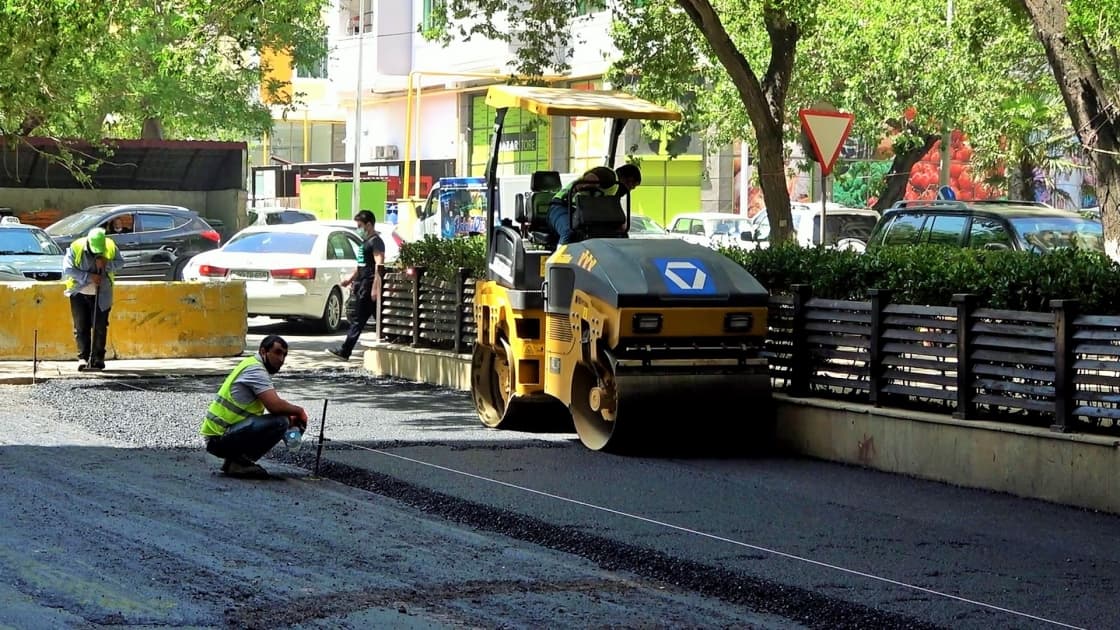 Bakıda yol təmirinin həcmi artıb