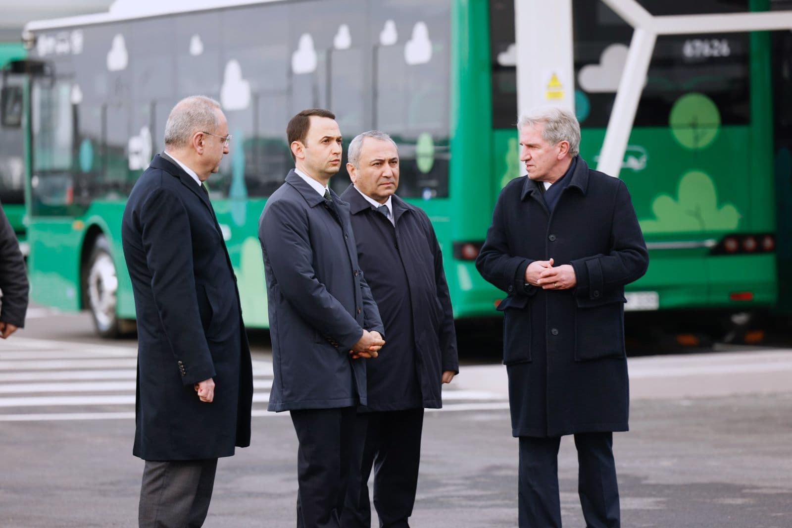 Bakı şəhərində “Albalılıq elektrik avtobus deposu” istifadəyə verilib - Şəkil 9