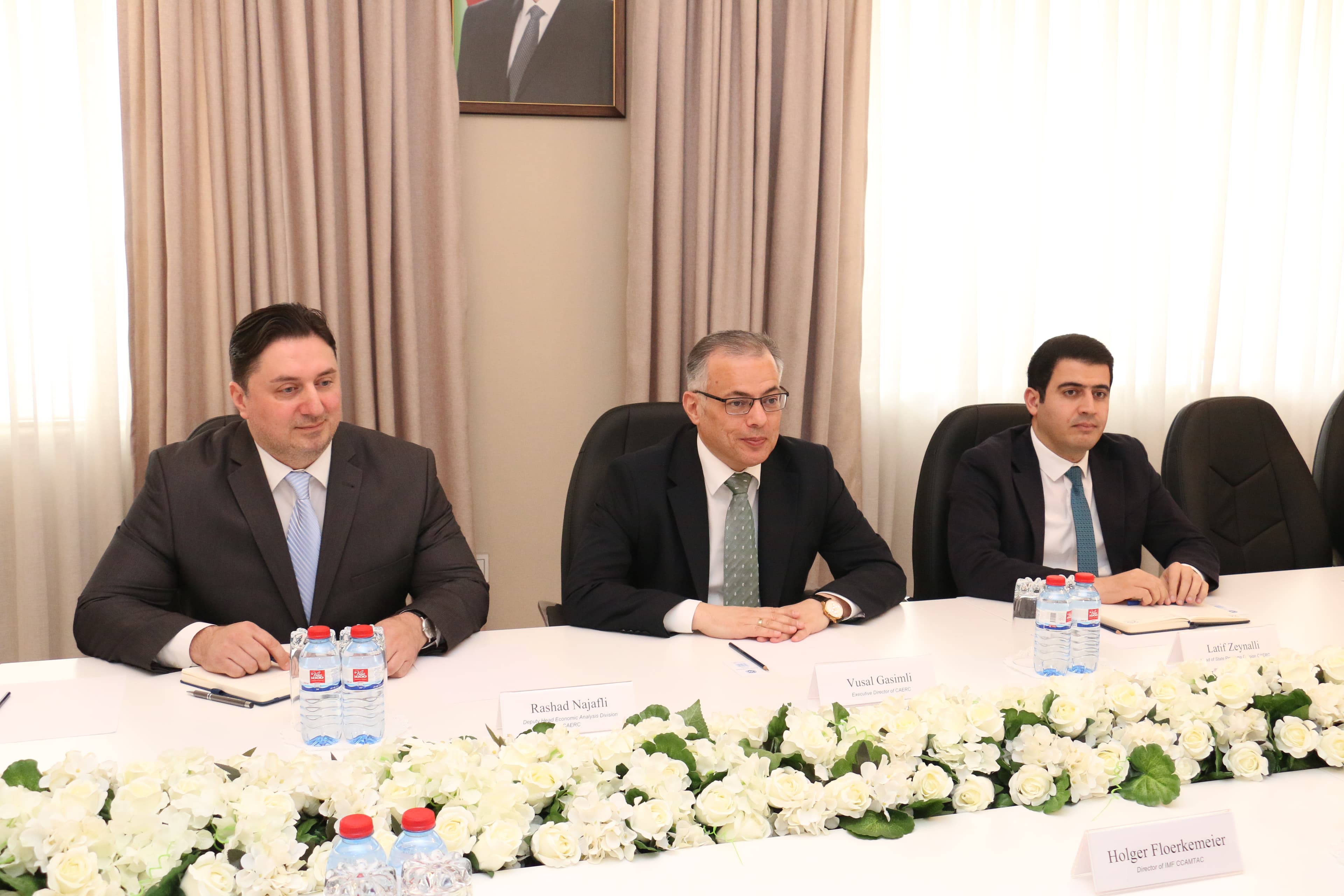 Vüsal Qasımlı BVF-nin regional direktorunu qəbul edib - Şəkil 4
