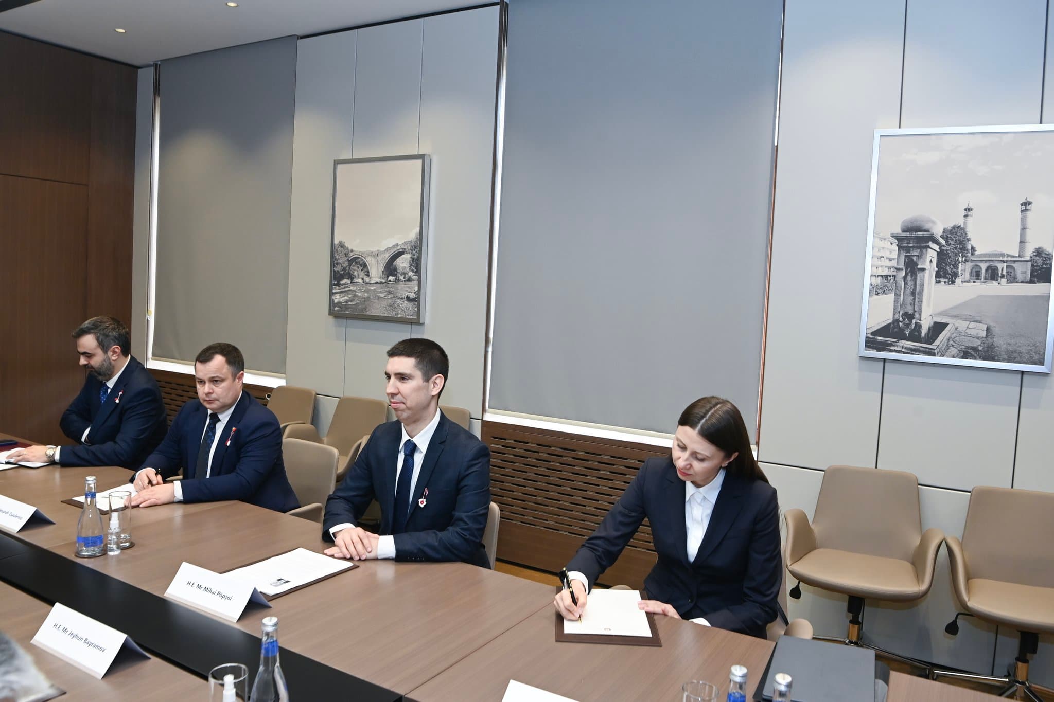 Ceyhun Bayramov: Azərbaycan və Moldova iqtisadiyyat, enerji və nəqliyyat sahələrində əməkdaşlığı inkişaf etdirəcək - Şəkil 1