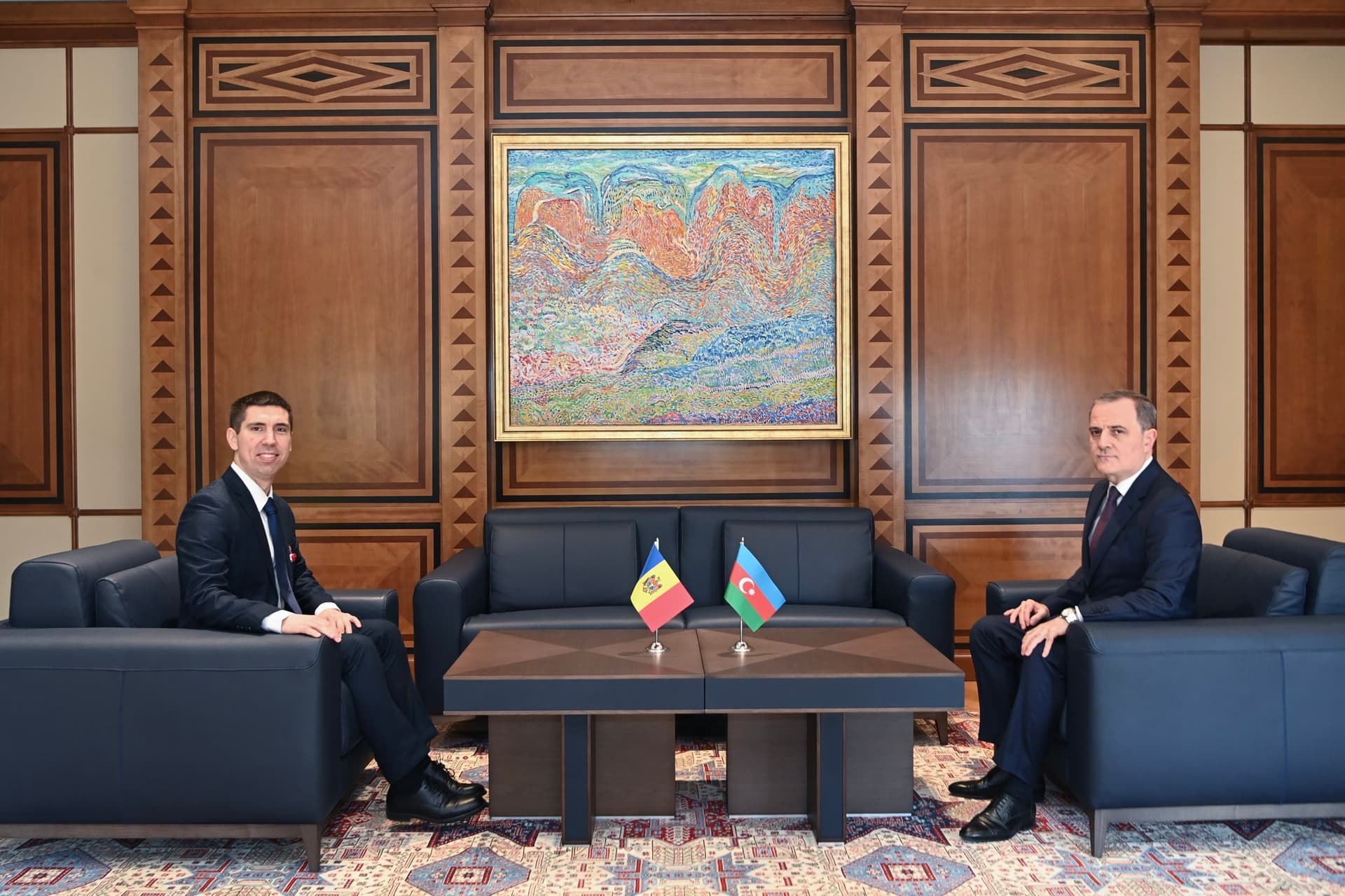 Ceyhun Bayramov: Azərbaycan və Moldova iqtisadiyyat, enerji və nəqliyyat sahələrində əməkdaşlığı inkişaf etdirəcək - Şəkil 4