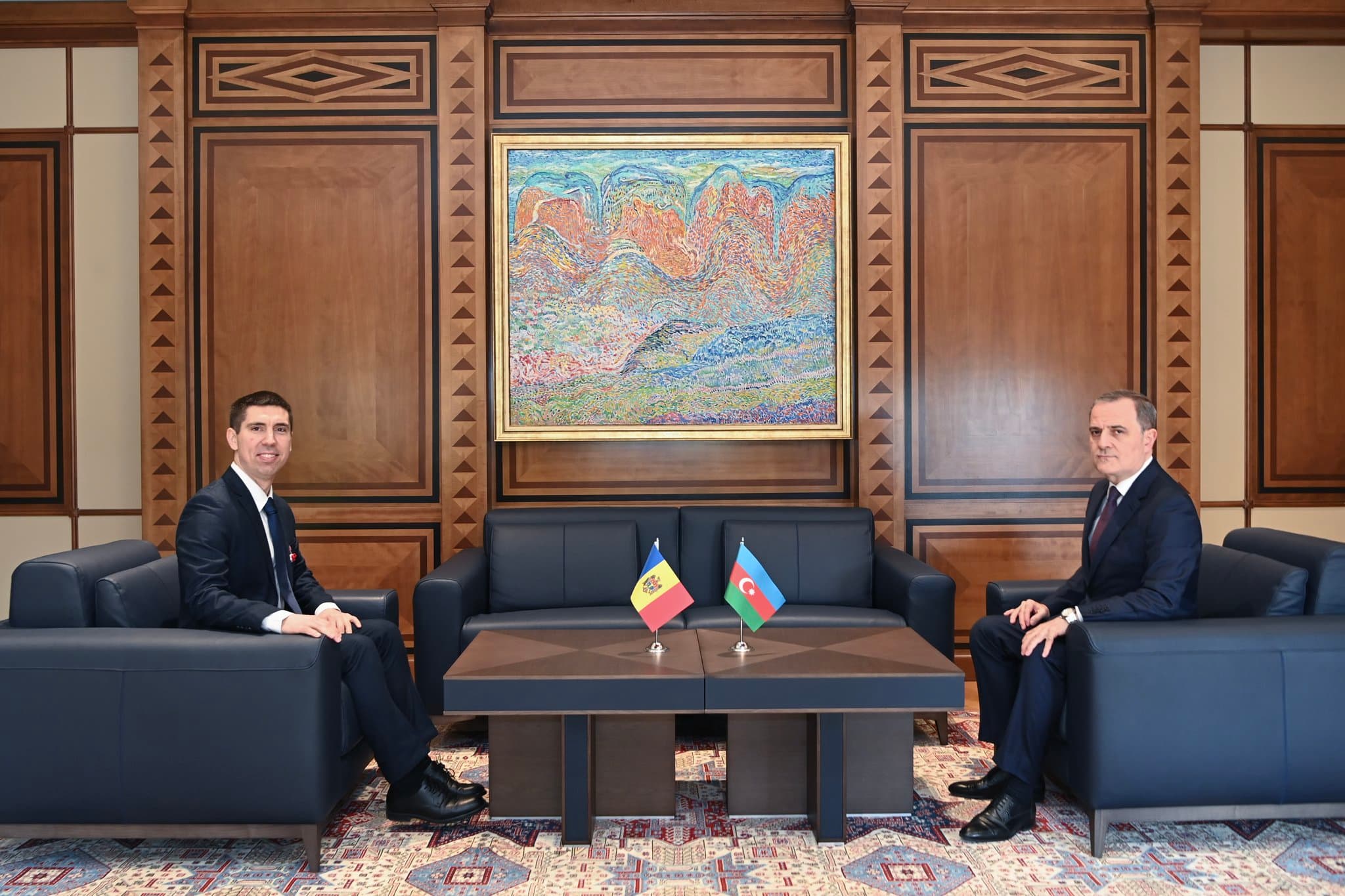 Ceyhun Bayramov: Azərbaycan və Moldova iqtisadiyyat, enerji və nəqliyyat sahələrində əməkdaşlığı inkişaf etdirəcək - Şəkil 4