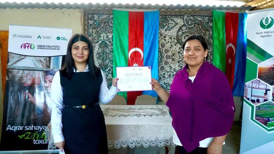 AFAQ layihəsi qadınların kənd təsərrüfatında rolunu gücləndirir - Şəkil 8
