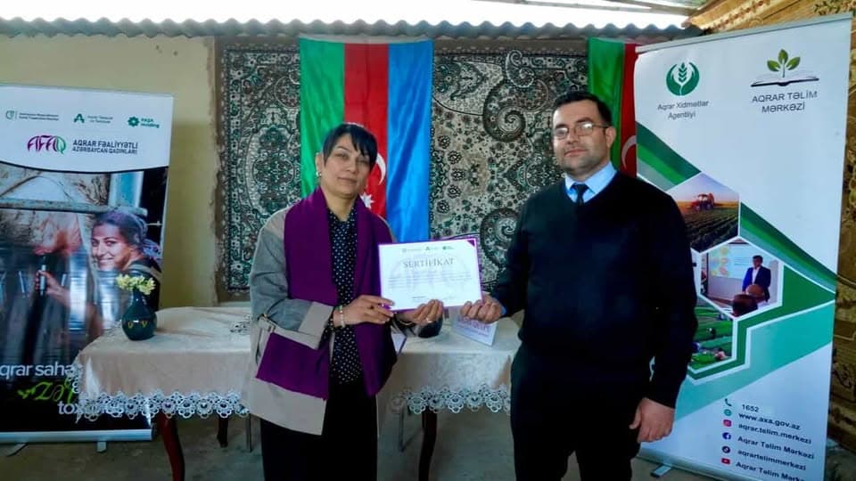 AFAQ layihəsi qadınların kənd təsərrüfatında rolunu gücləndirir - Şəkil 9