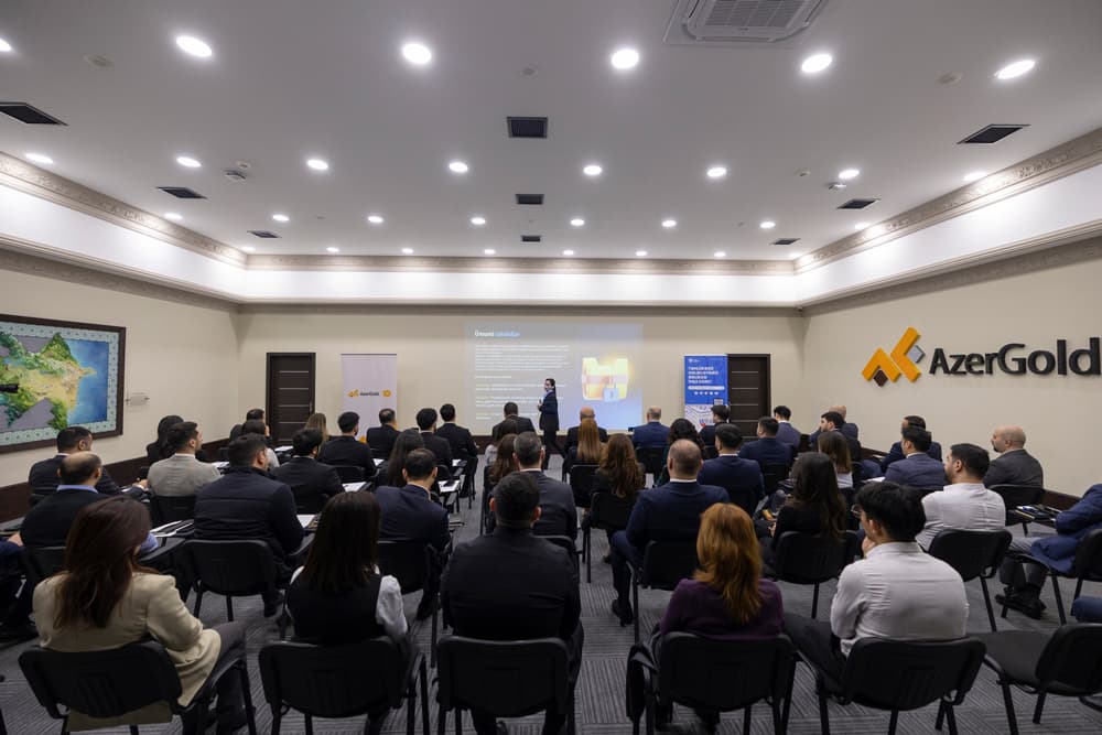 “AzerGold” kibertəhlükəsizlik strategiyası çərçivəsində növbəti təlim təşkil edib - Şəkil 1