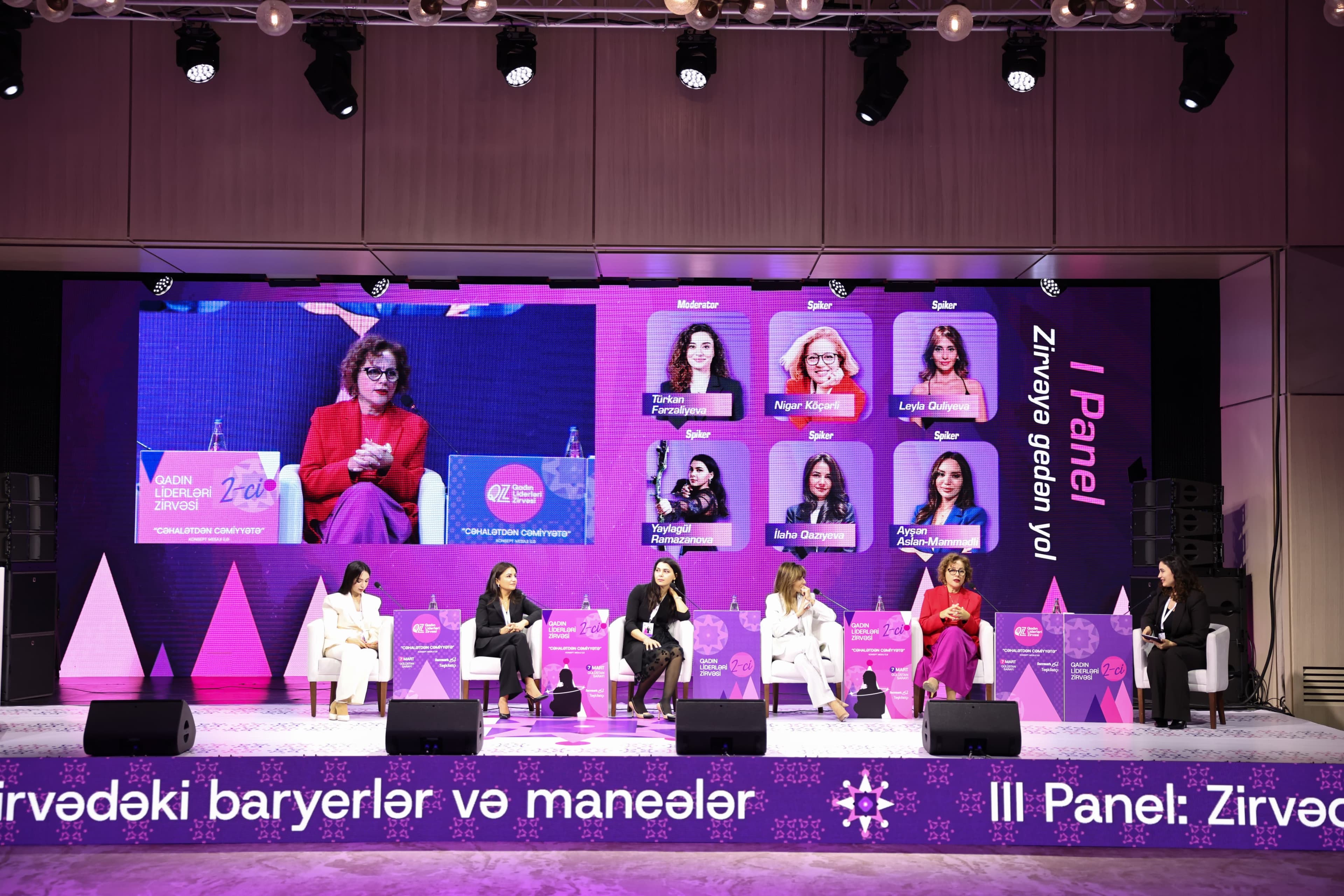 II Qadın Liderləri Zirvəsi uğurla keçirilib