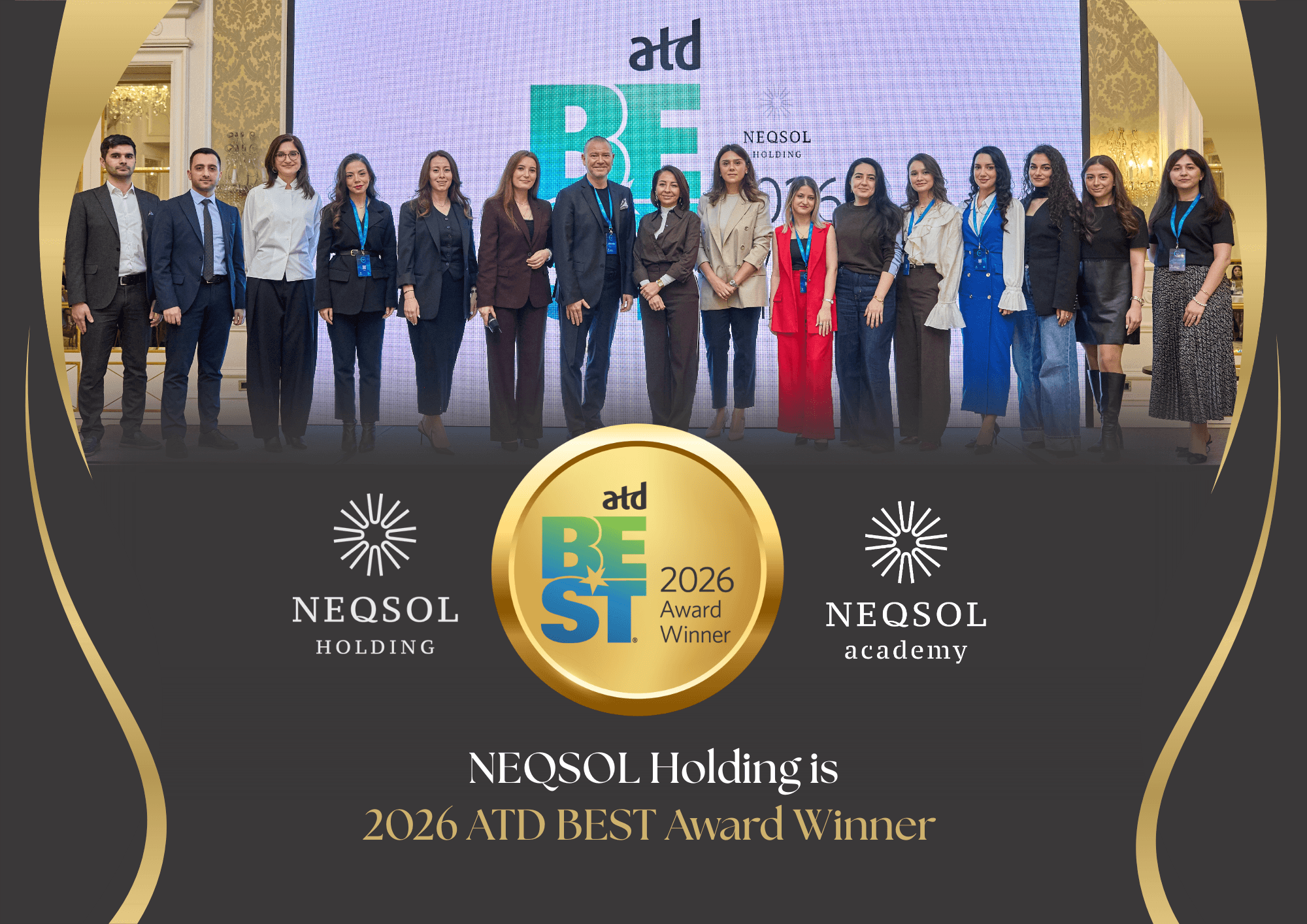NEQSOL Holding istedadların inkişafında uğurlarına görə ATD BEST Award 2026 mükafatına layiq görülüb - Şəkil 1