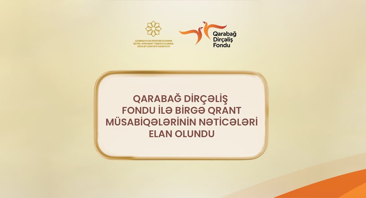 Qarabağda Mina Risklərinin Azaldılması üçün Yeni Qrant Layihələri