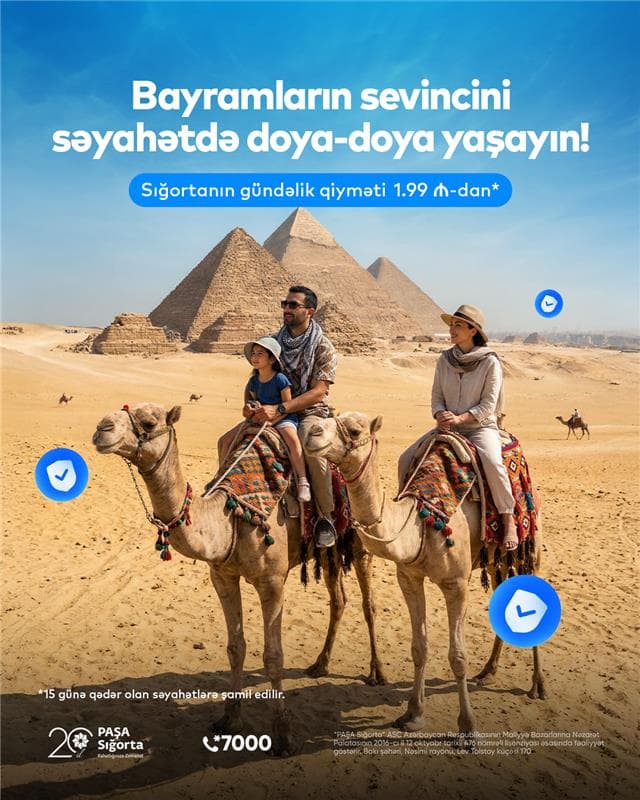 PAŞA Sığorta ilə Ramazan və Novruz bayramlarının sevincini səyahətdə doya-doya yaşayın! - Şəkil 1