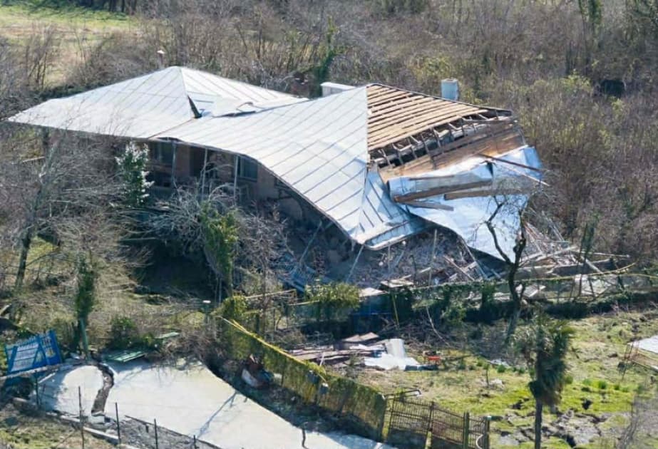 Gürcüstanın qərbində torpaq sürüşməsi yenidən aktivləşib