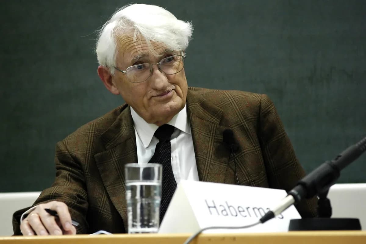 Alman filosof Yurgen Habermas 96 yaşında vəfat edib