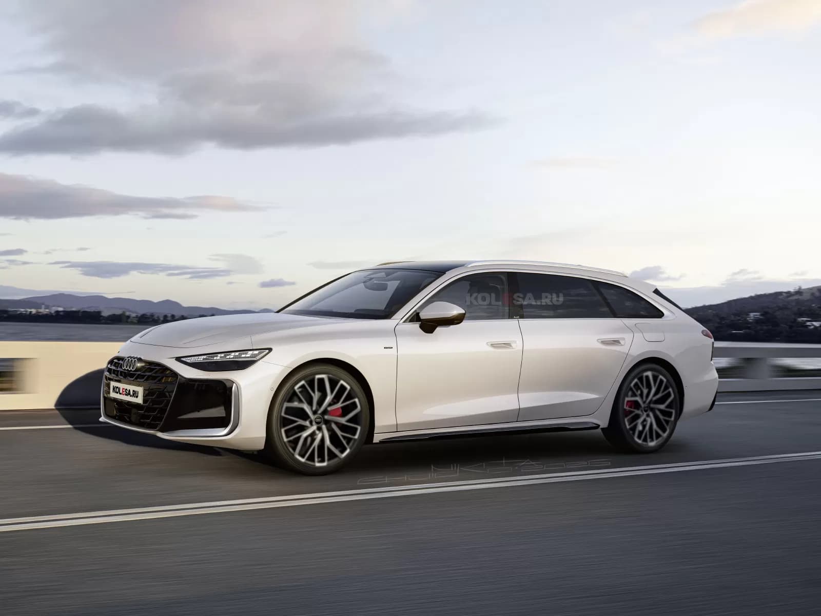 Audi A7L: şirkətin ən böyük universal modeli – ilk görüntülər
