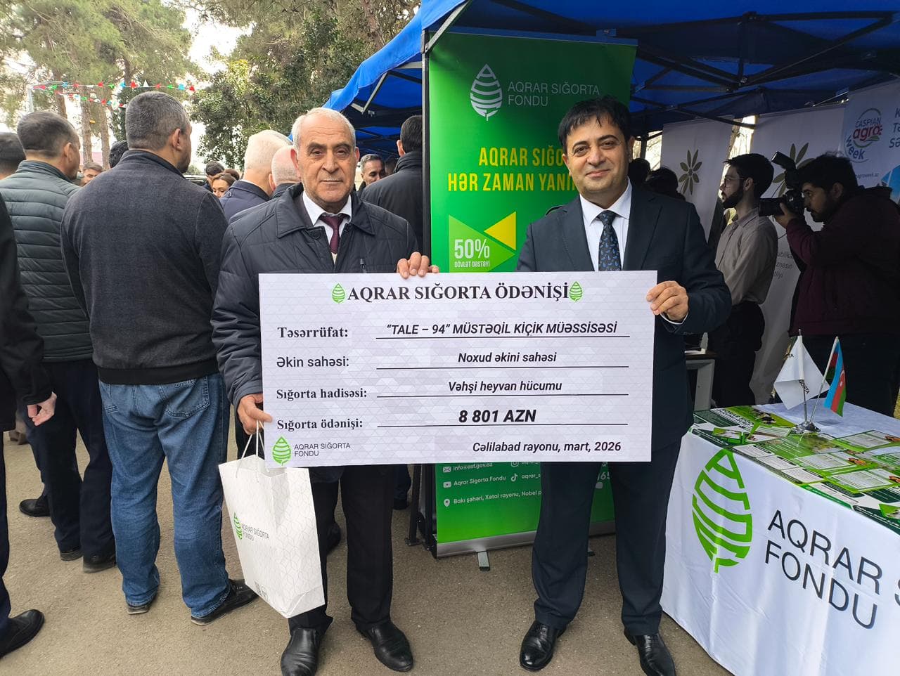 Azərbaycanda dövlət dəstəkli aqrar sığortadan ilk dəfə noxud sahəsi faydalanıb - Şəkil 5