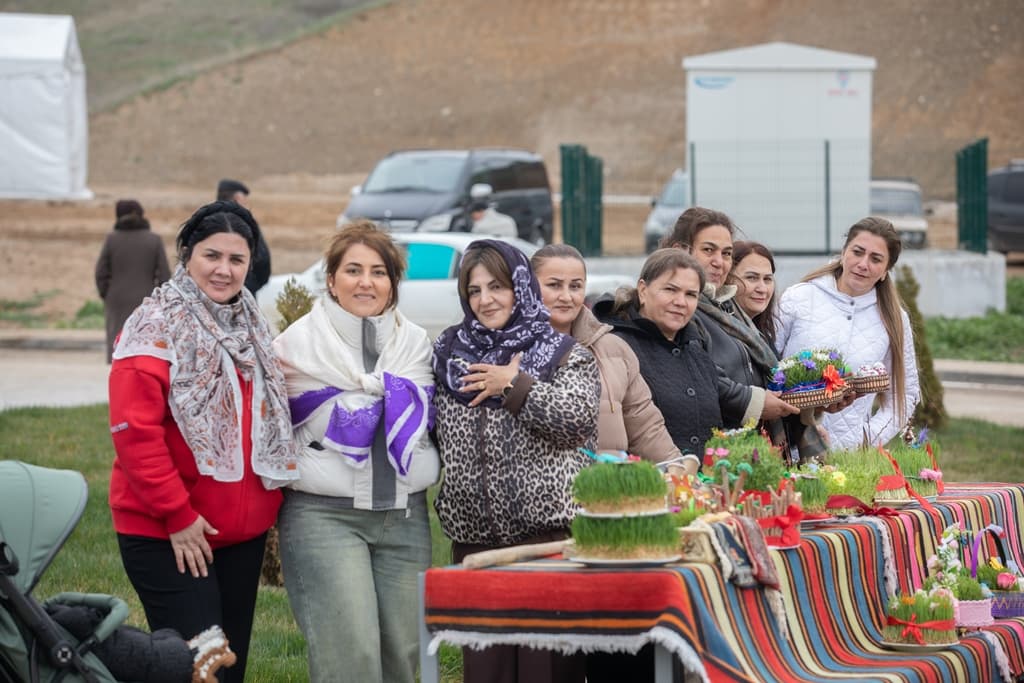 Cəbrayıl, Qubadlı və Zəngilan rayonlarında Novruz tədbirləri çərçivəsində kənd bazarı açılıb - Şəkil 10