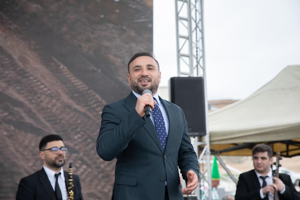 Cəbrayıl, Qubadlı və Zəngilan rayonlarında Novruz tədbirləri çərçivəsində kənd bazarı açılıb - Şəkil 12