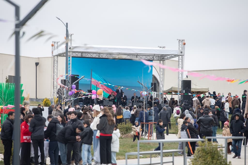 Cəbrayıl, Qubadlı və Zəngilan rayonlarında Novruz tədbirləri çərçivəsində kənd bazarı açılıb - Şəkil 23