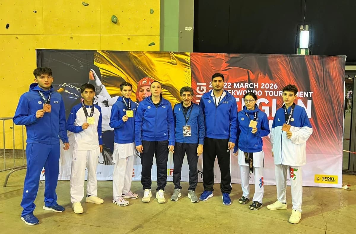 Nilufər Borci Belçikada keçirilən beynəlxalq turnirdə qızıl medal qazanıb