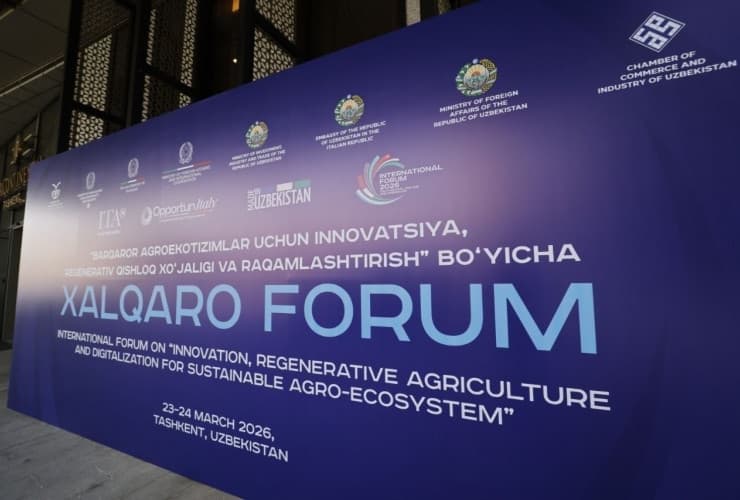 Azərbaycan nümayəndə heyəti Daşkənddə İtaliya-Mərkəzi Asiya-Azərbaycan aqrobiznes forumunda iştirak edib
