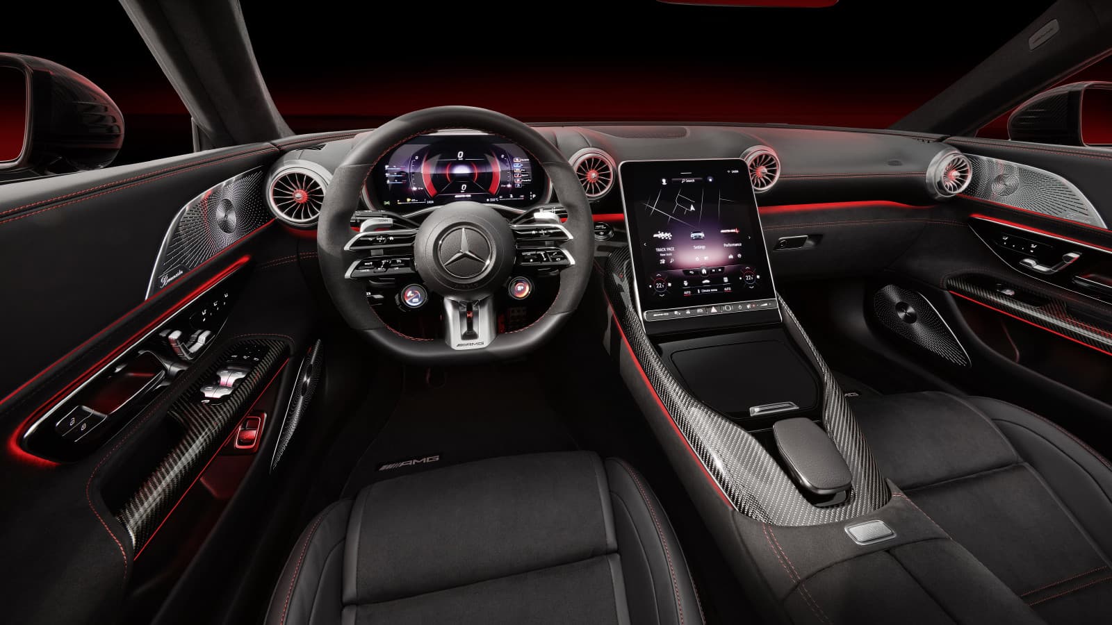 Mercedes SL-in yenilənmiş versiyasının ilk fotoşəkilləri ortaya çıxdı - Şəkil 1