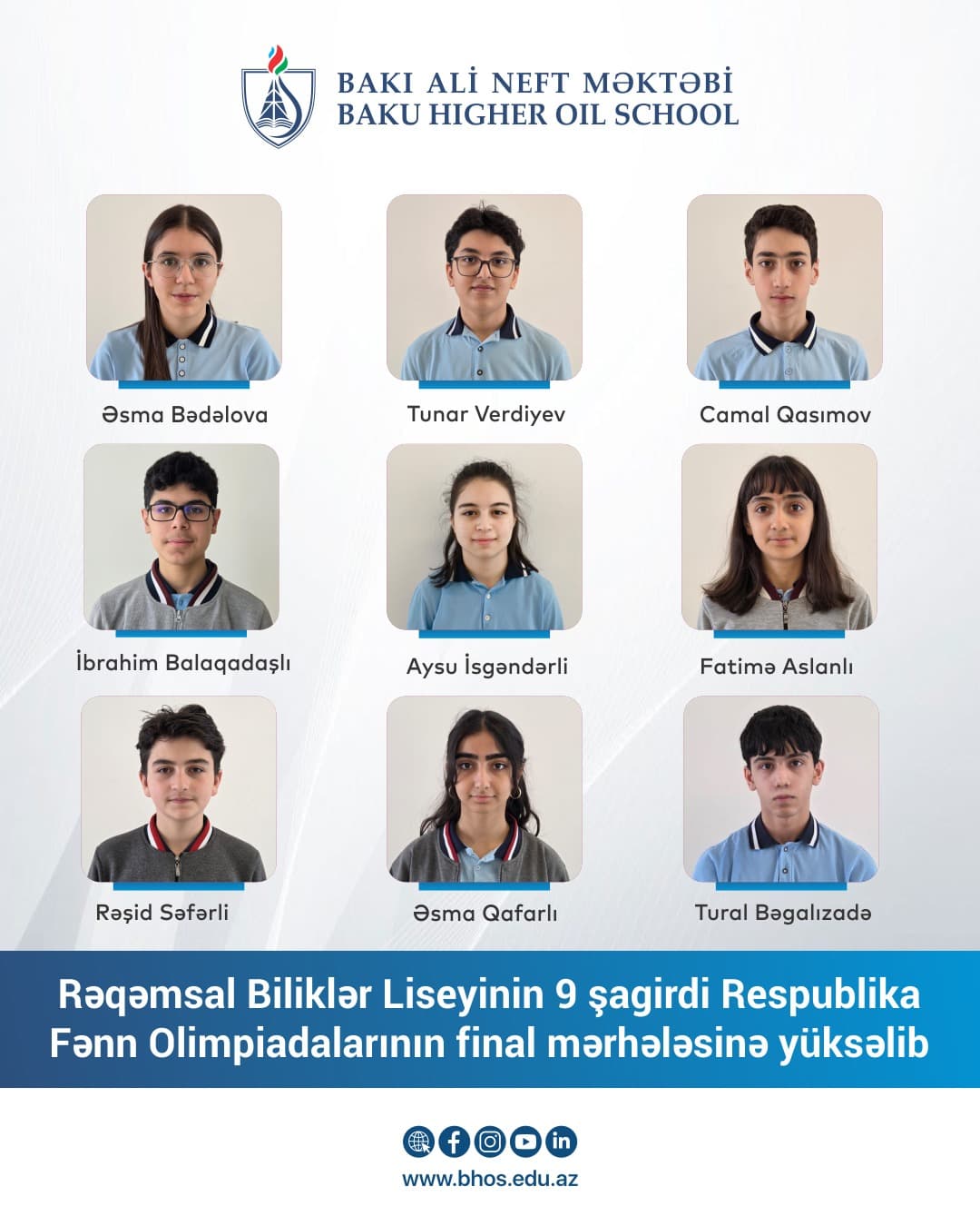 İnformatika və riyaziyyat üzrə güclü nəticə – 9 şagird finalda - Şəkil 1