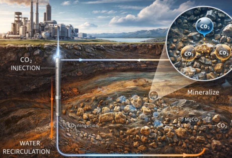 Karbon dioksidin saxlanması üçün yeni innovativ texnologiya hazırlanıb