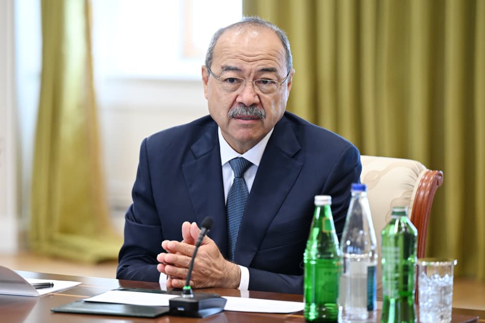 Prezident İlham Əliyev Türk Dövlətləri Təşkilatına üzv dövlətlərin hökumət başçılarının görüşünün iştirakçılarını qəbul edib - Şəkil 7