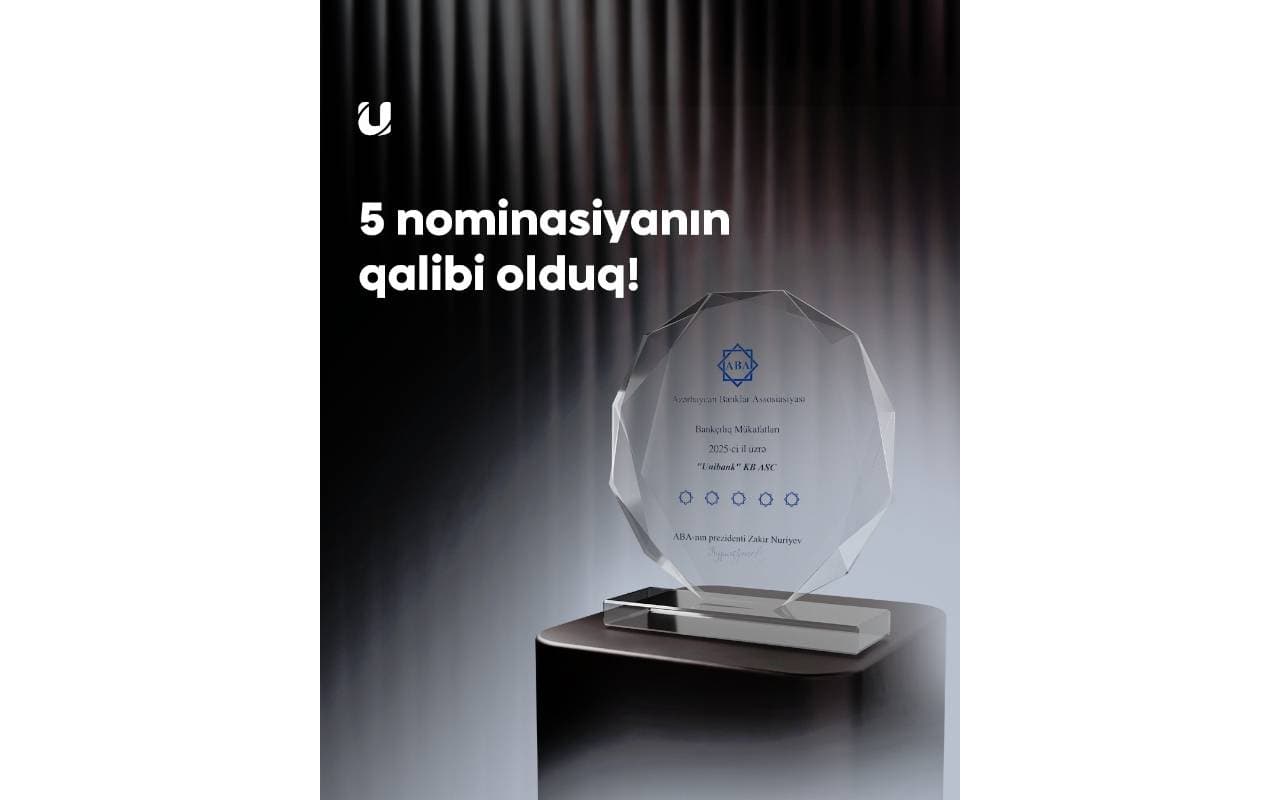 Unibank 5 nominasiya üzrə qalib olub