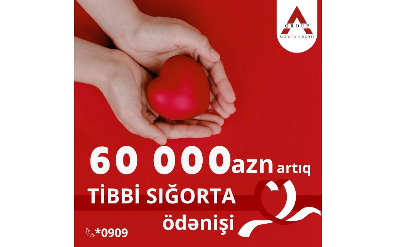 A-Qroup-dan könüllü tibbi sığorta üçün 60.000 manat