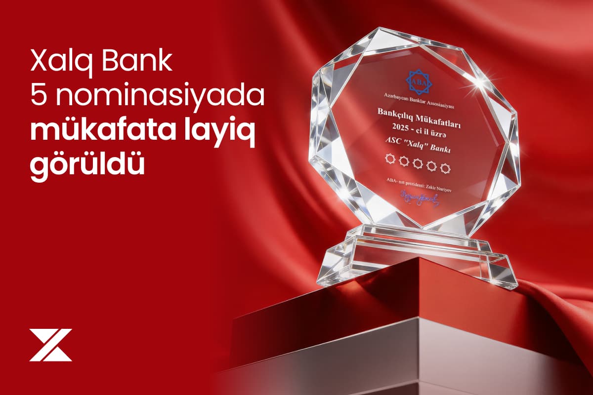 Xalq Bank 5 nominasiya üzrə mükafata layiq görüldü