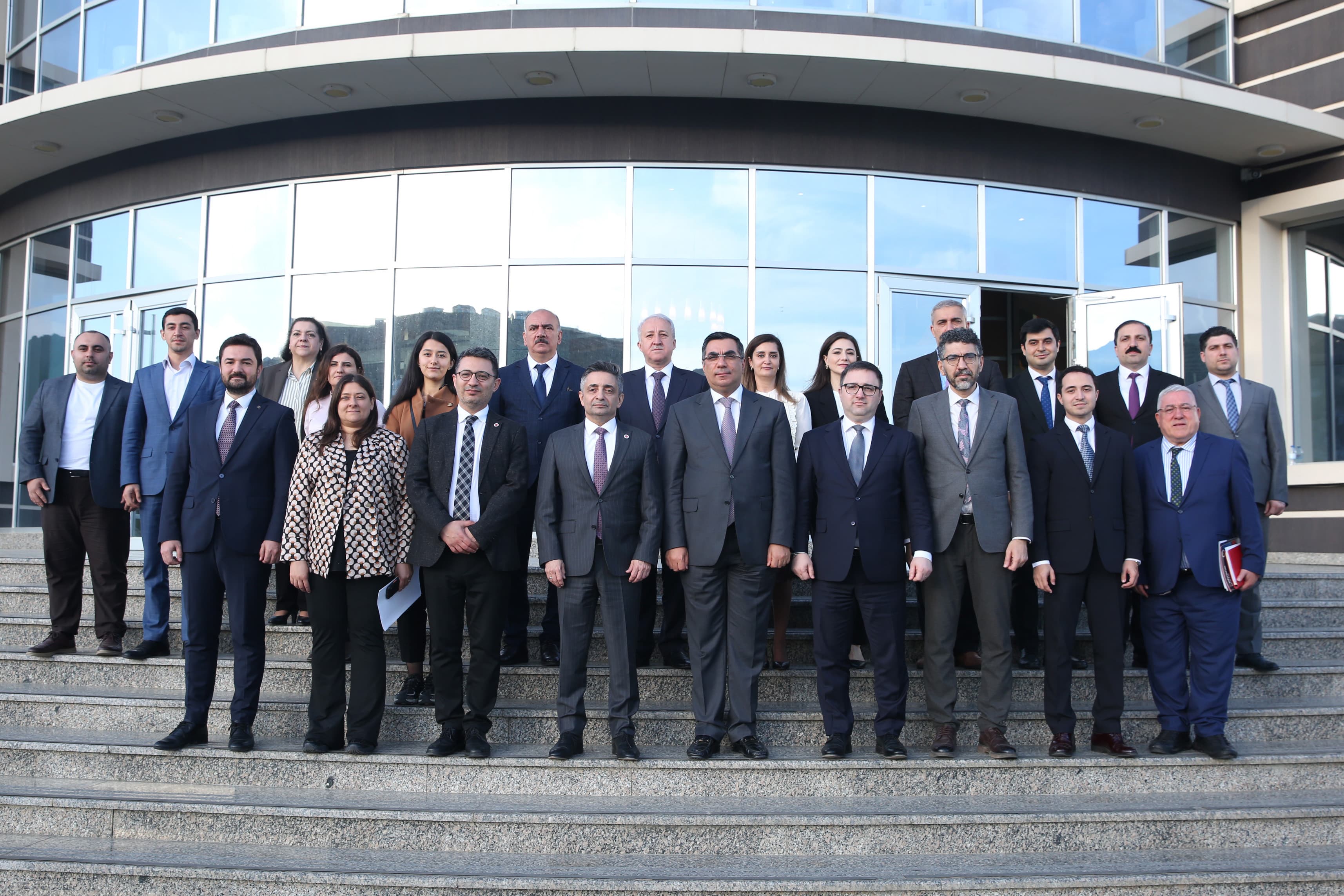 Türkiyə Müdafiə Sənayesi Komitəsinin rəhbərliyi Bakı Ali Neft Məktəbində olub