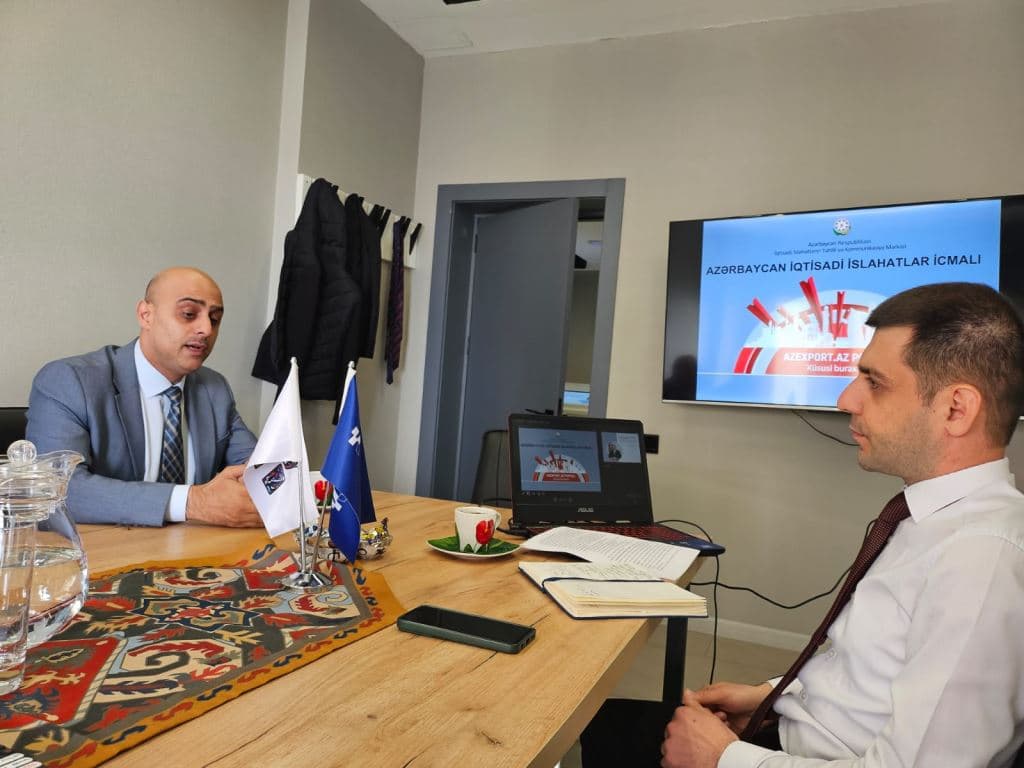 “Azexport” portalının imkanlarından istifadə etməklə mədəni və yaradıcı sənaye məhsullarının ixracı müzakirə olunub