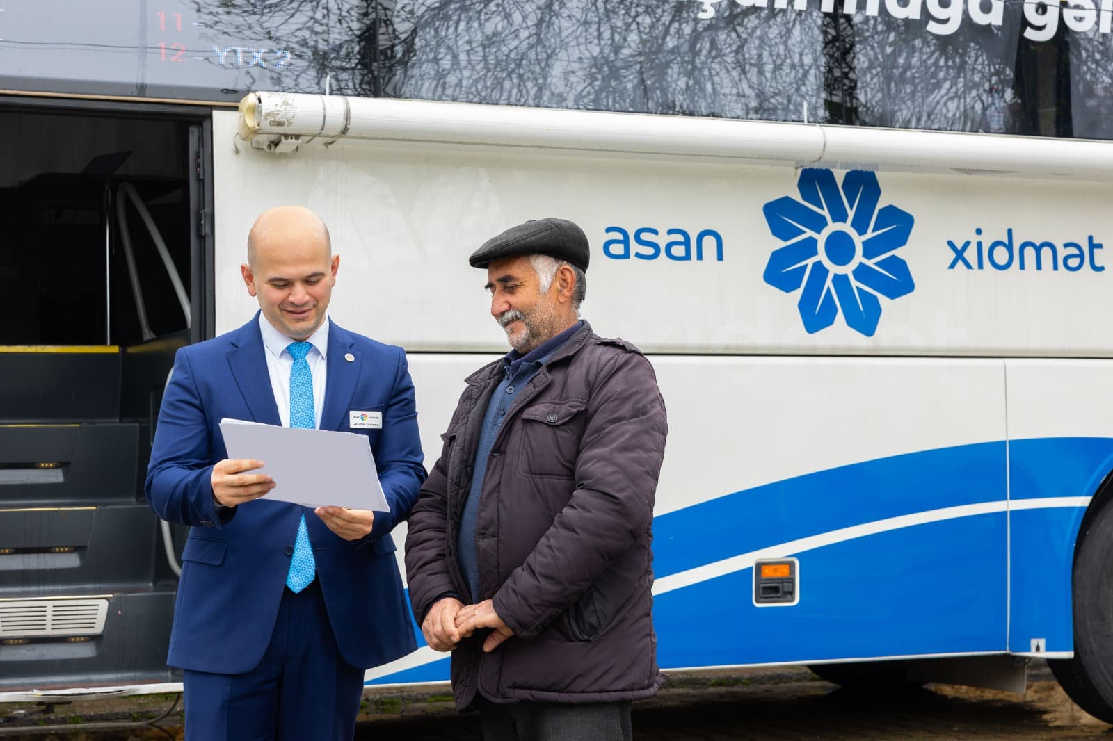 56 mindən çox vətəndaş Qusarda səyyar ASAN xidmətdən yararlanıb
