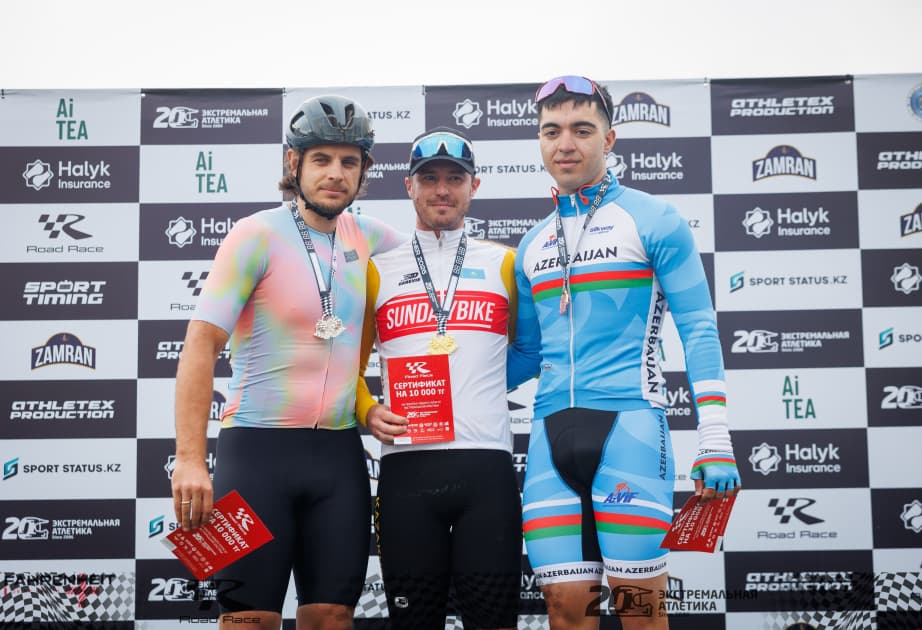 Azərbaycan velosipedçisi Qazaxıstanda üçüncü olub