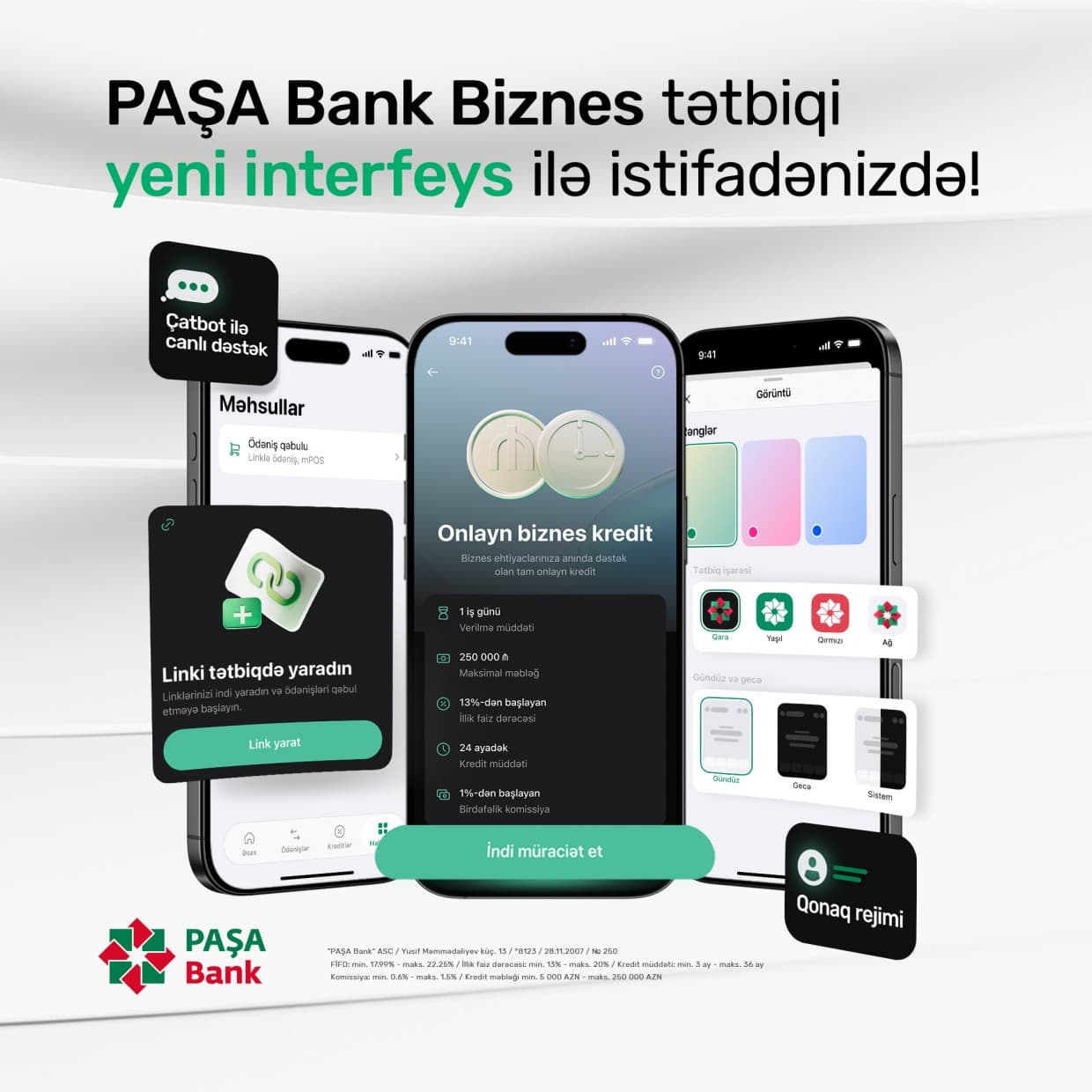 PAŞA Bank Biznes tətbiqi yeniləndi - Şəkil 1
